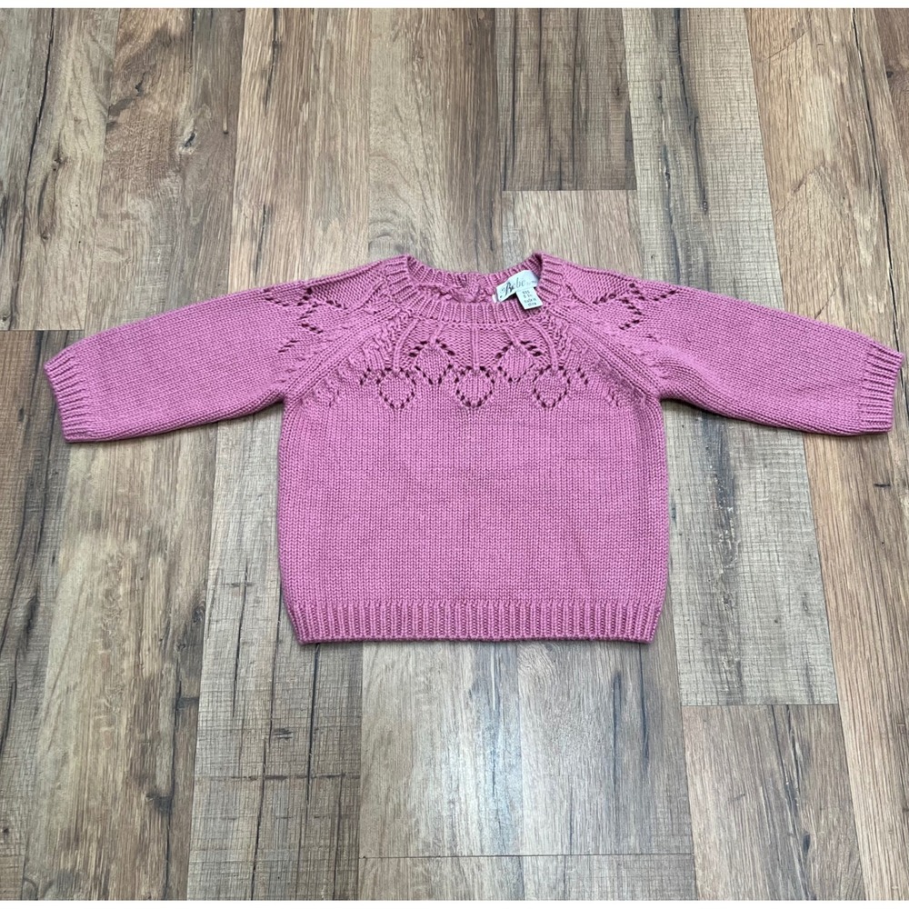 Bébé by Minihaha Baby Knit Sweater‎ 60% Cotton 30% Nylon 10% Wool 0–3M